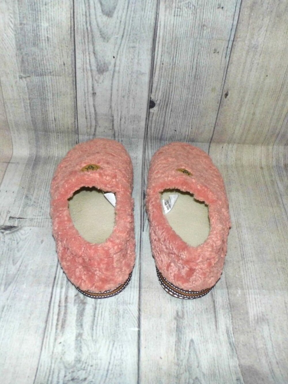 ARIAT Snuggle Slipper Pink Slip On Slippers Womens Size 8.5-9 - Picture 5 of 7